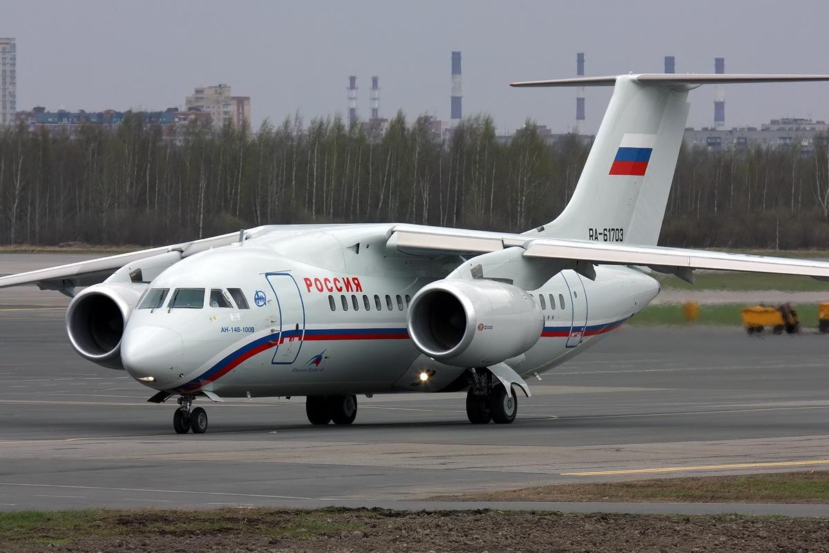 Antonov An-148, modelo do avião que caiu próximo a Moscou. | Wikimedia Commons