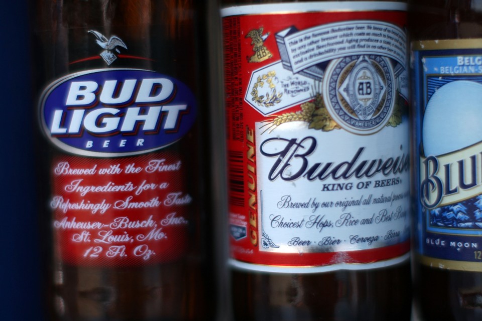 Cervejas budweiser, um ícone norte-americano: mais de metade da cevada exportada pelos Estados Unidos vai para o vizinho do sul, o México. | sp/as/rix/SPENCER PLATT