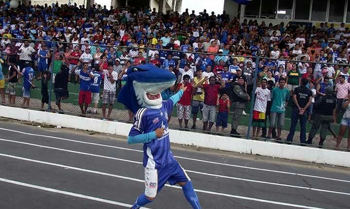 O mascote do Parnahyba. | Reprodução/Facebook