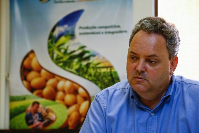 Presidente da Associação dos Produtores de Soja (Aprosoja/MS), Juliano Schmaedecke | Jonathan Campos/Gazeta do Povo