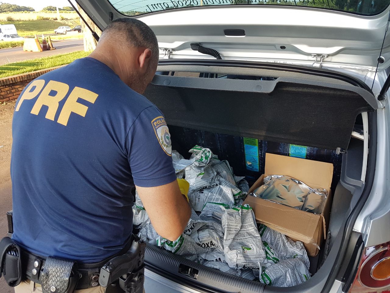 Fabricados na China, substâncias foram trazidas do Paraguai | Divulgação/PRF