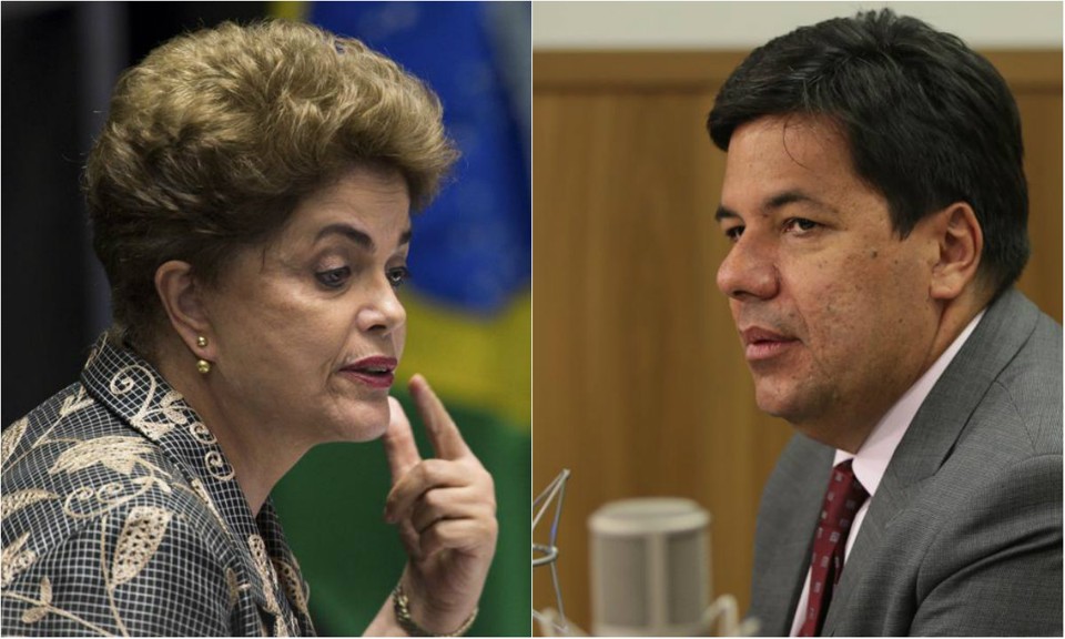 Curso sobre ‘golpe de 2016’ provoca bate boca entre Dilma e ministro da Educação | Marcelo Camargo e Marcello Casal Jr/Agência Brasil