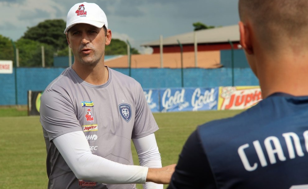 Técnico Marcelo Caranhato, do Cianorte | Martins Neto/Divulgação Cianorte/