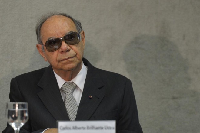 Carlos Alberto Brilhante Ustra: primeiro torturador a ser reconhecido pela justiça brasileira como tal | Wilson Dias/Agência Brasil