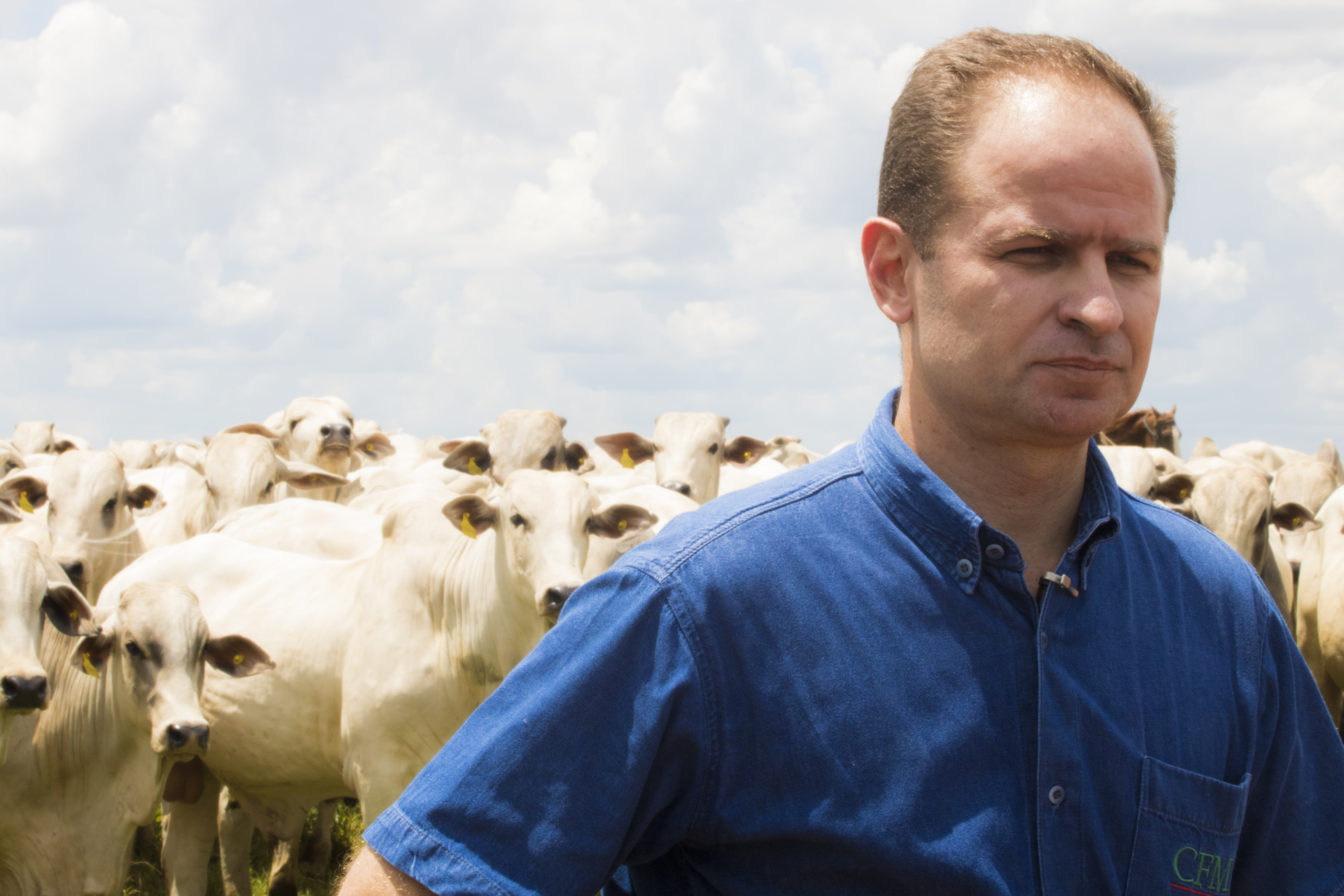 Gerente pecuário do grupo CFM, Tamires Neto | Diogo França /Texto Assessoria de Imprensa