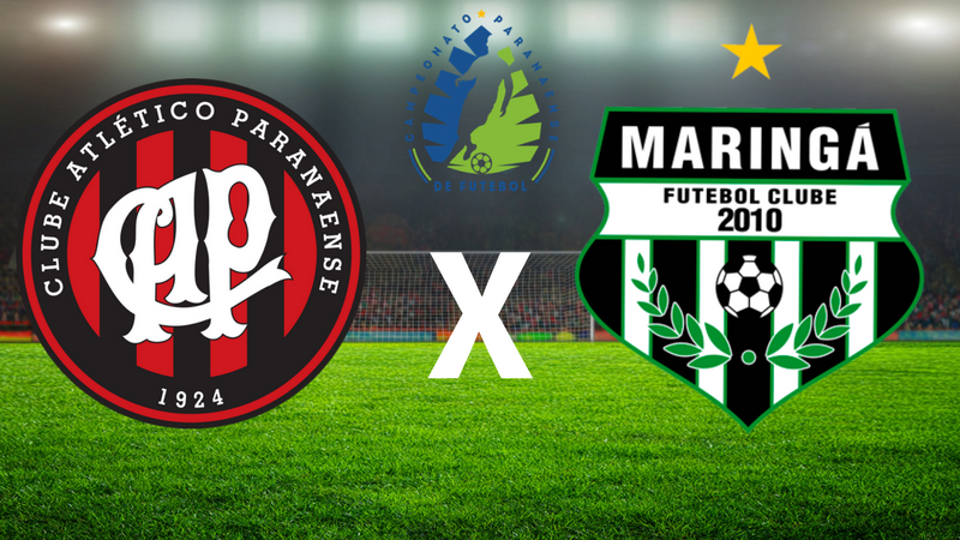 AtléticoPR x Maringá Paranaense 2018 escalações,