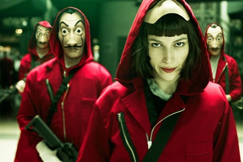 Com investimento bilionário, Netflix deve alcançar 700 séries originais em 2018 “La Casa de Papel”, série espanhola da Netflix. | Netflix/Divulgação