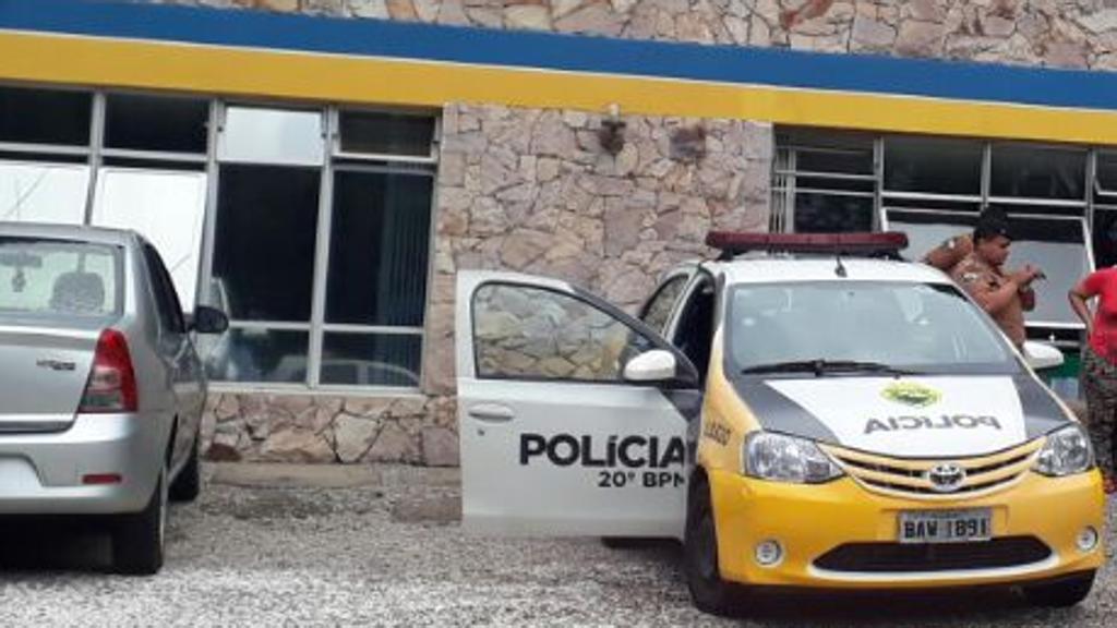 PM atendeu a ocorrência no Restaurante Peixinho, no Tarumã. | Katia Micheli /Gazeta do Povo