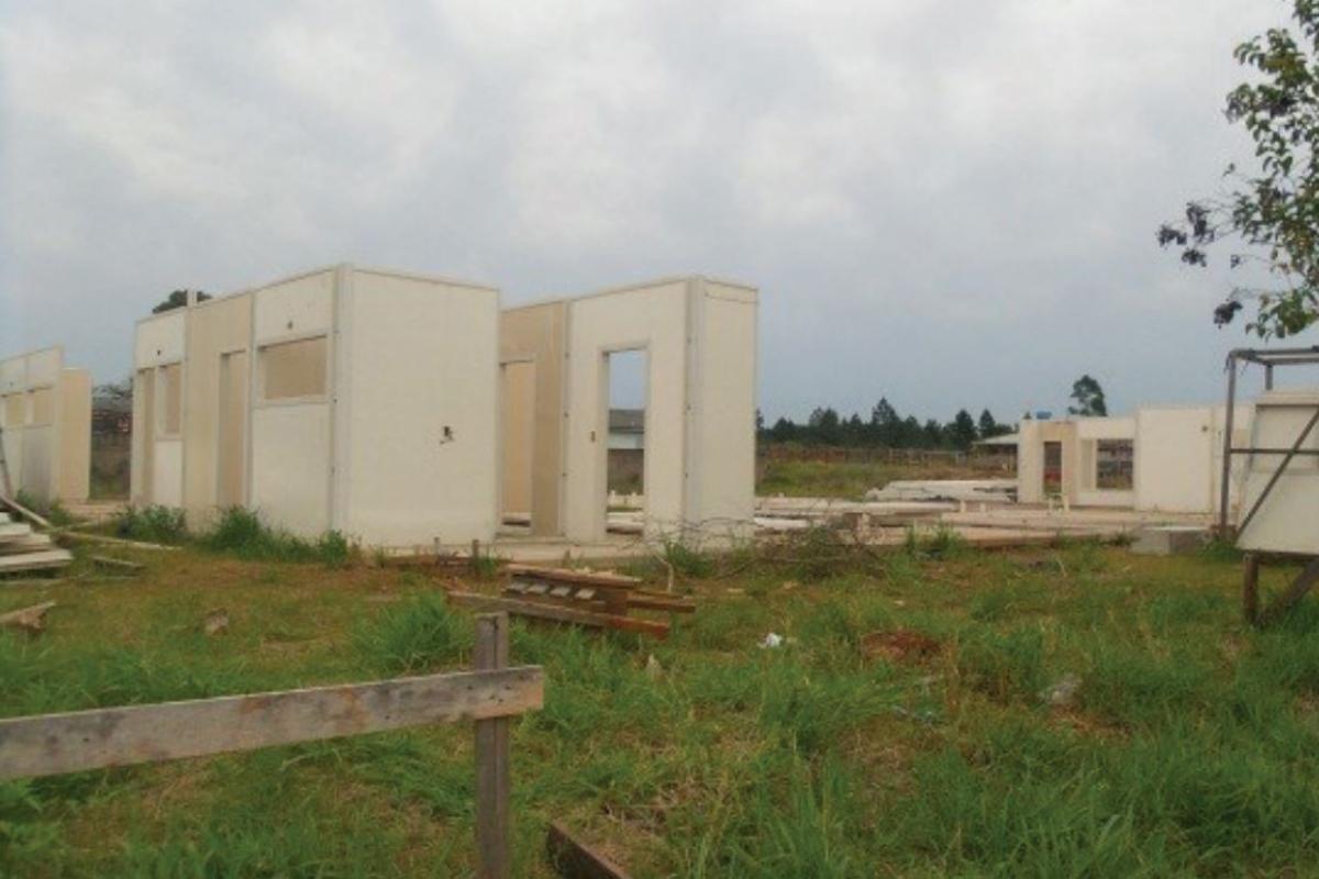 Imagem registrada pela CGU mostra escola inacabada em Gravataí, no Rio Grande do Sul. | CGU