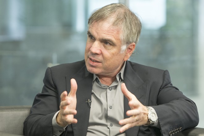 Flávio Rocha: “Essa é uma eleição que vai ser disputada no campo dos valores”. | Hugo Harada/Gazeta do Povo