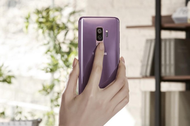 Detalhe do Galaxy S9+. | Samsung/Divulgação