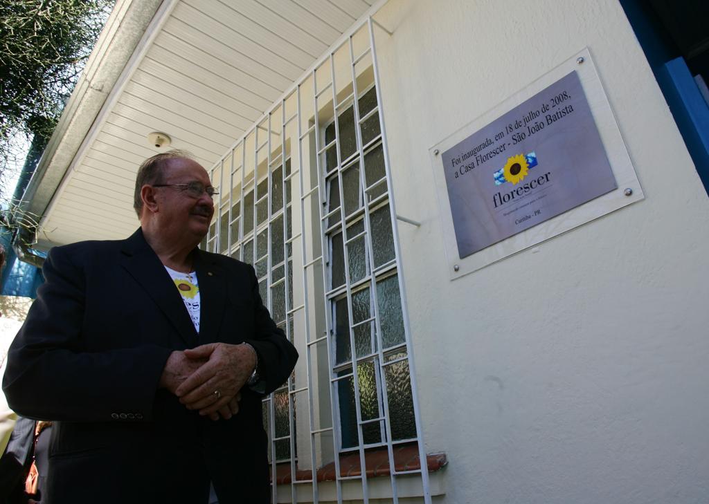 O empresário Raul Randon durante visita ao Paraná | Marcelo Elias/Gazeta do Povo