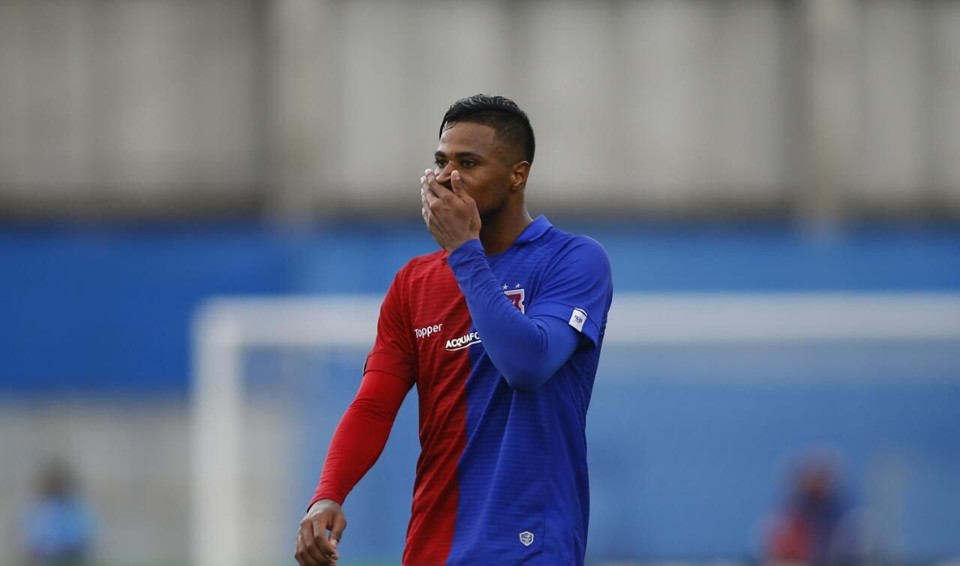 Diego Gonçalves foi o vilão da eliminação paranista. | Jonathan Campos/Gazeta do Povo