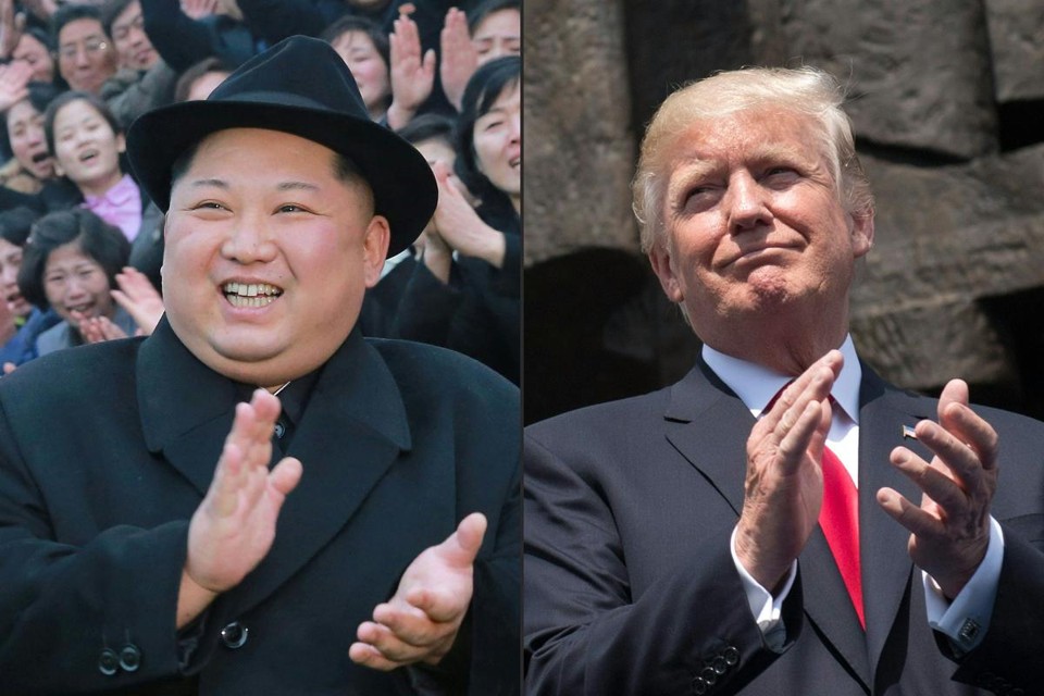 Em um movimento inesperado, o ditador da Coreia do Norte, Kim Jong-un, disse estar disposto a conversar com o presidente dos Estados Unidos, Donald Trump | -
AFP