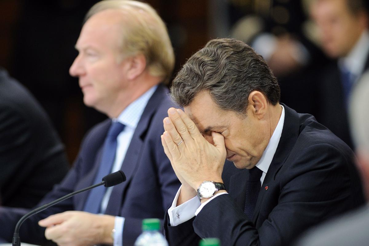 Sarkozy foi liberado pela polícia e deve responder ao processo em liberdade | ERIC FEFERBERG/AFP