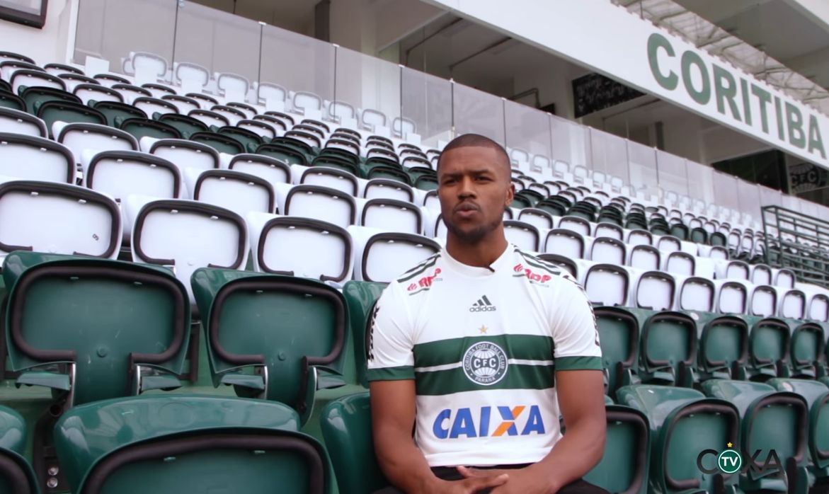 Carlos César, ex-Atlético-MG, é o novo reforço do Coxa. | /Reprodução