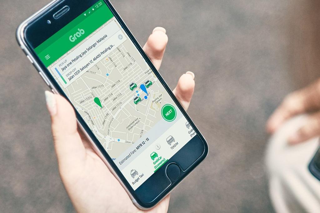 Aplicativo da Grab. | Grab/Divulgação