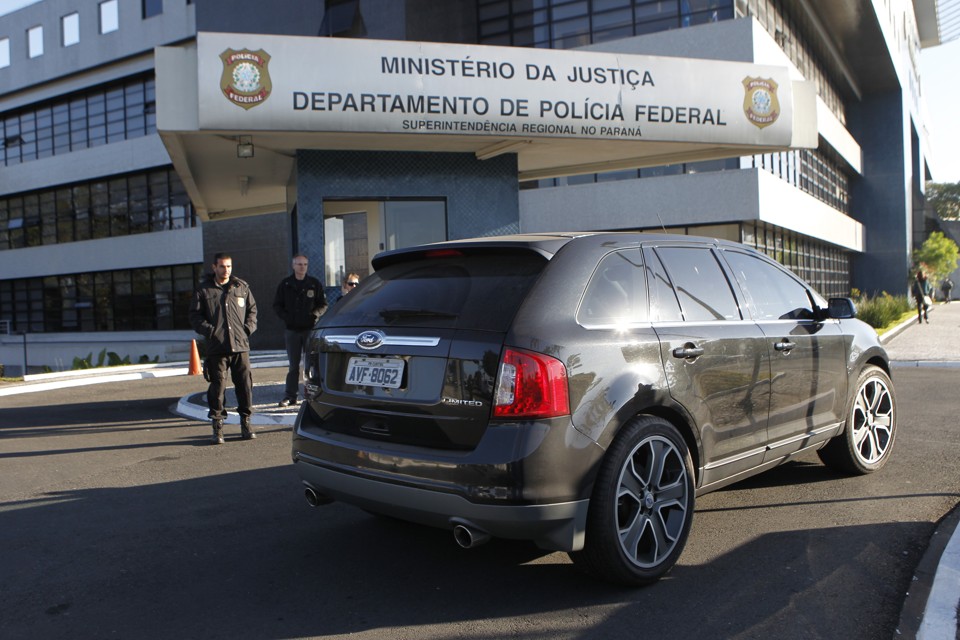 Coletiva de imprensa acontece na unidade da Polícia Federal de Curitiba | Antônio More /
Gazeta do Povo