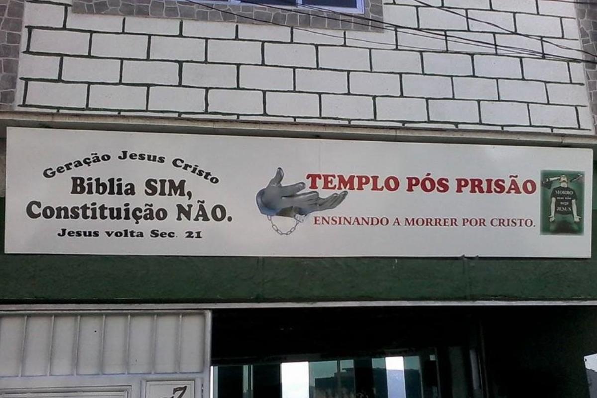 Fachada da Igreja Geração Jesus Cristo, no Rio de Janeiro, comandada pelo pastor Tupirani da Hora Lores. | Reprodução/Facebook