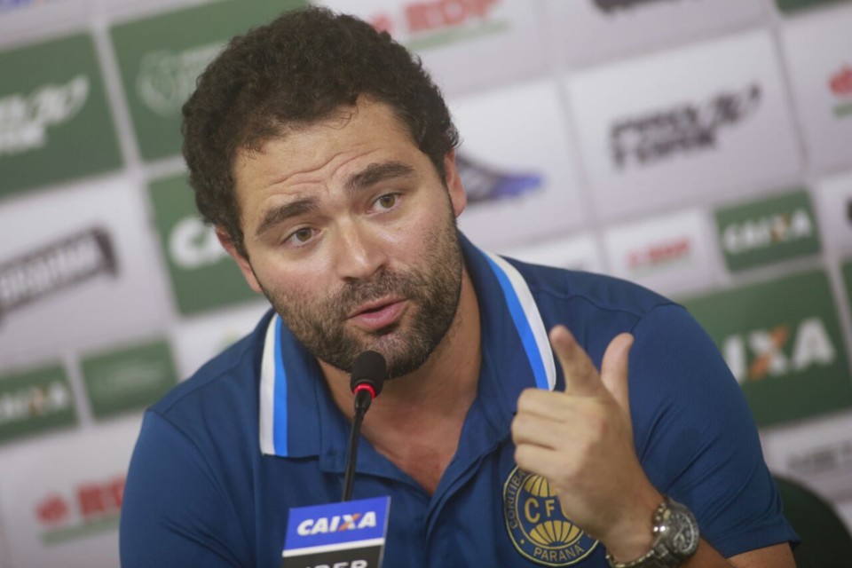 Presidente do Coritiba, Samir Namur. | Marcelo Andrade/Gazeta do Povo/