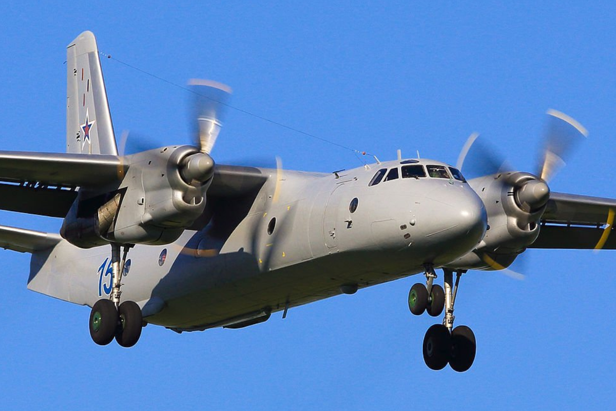 O modelo do avião Antonov An-26 | Reprodução