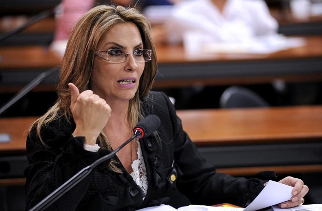 A futura governadora do Paraná, Cida Borghetti, quando atuava na Câmara dos Deputados | Brizza Cavalcante /Câmara dos Deputados/Arquivo