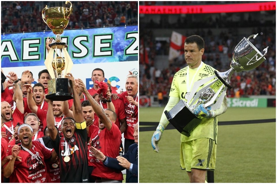 Da festa atleticana a tristeza coxa-branca. Veja imagens marcantes do título do Atlético | /