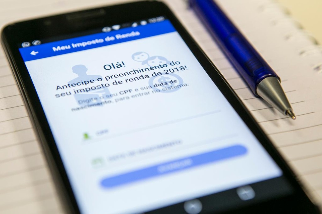 Prazo do IR 2018 acaba no dia 30 de abril.