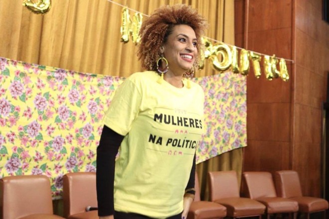 Vereadora Marielle Franco, morta no Rio: homicídios de mulheres negras subiu 54% de 2002 a 2013 no mundo | Reprodução/Facebook/