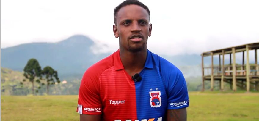 Cléber Reis com a camisa do Paraná Clube. | /Reprodução Paraná Clube