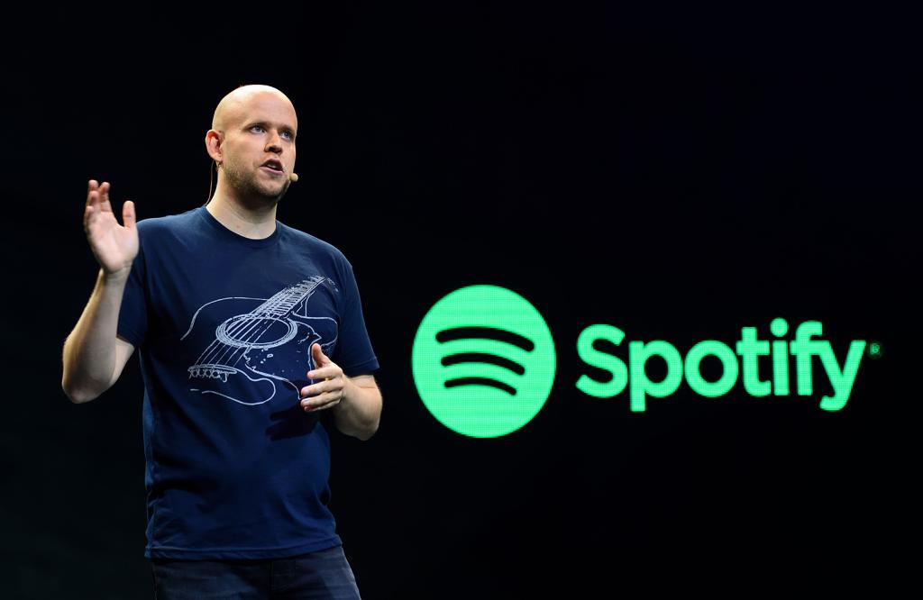 Daniel Ek, cofundador e CEO do Spotify. | DON EMMERT/AFP
