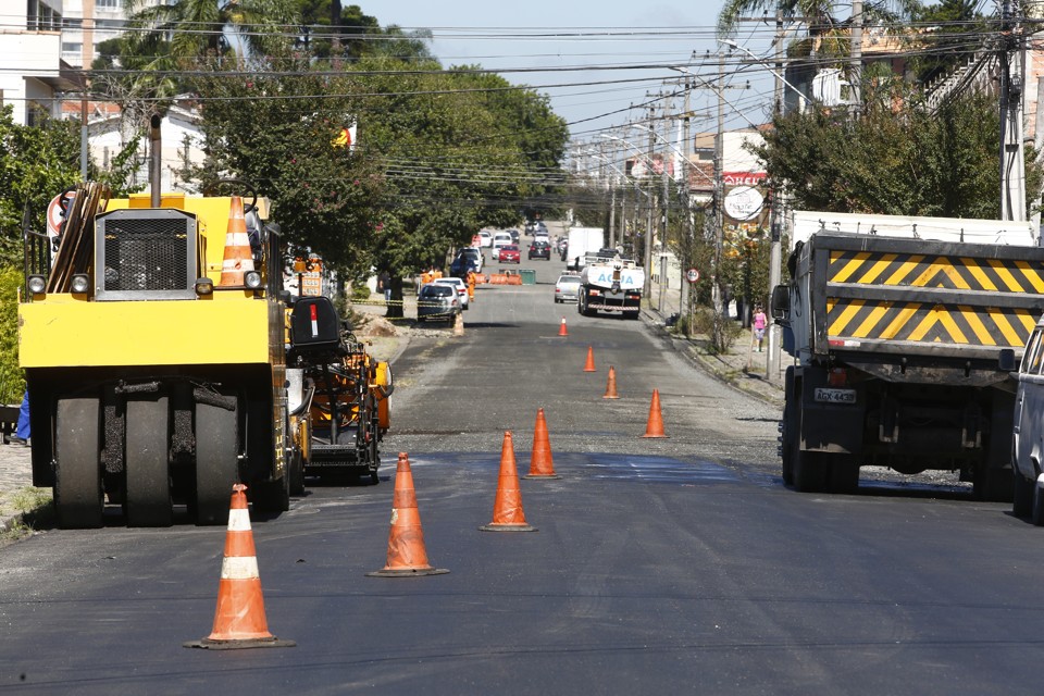 Imagem do início das obras | Aniele Nascimento/Gazeta do Povo/Arquivo
