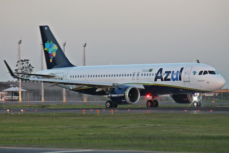 Avião da Azul. | Rafael Luiz Canossa /Wikimedia Commons