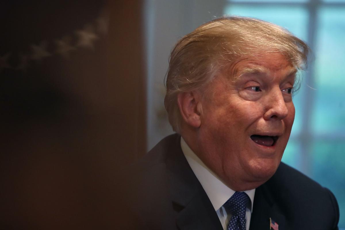 A Casa Branca e Trump negam qualquer encontro sexual entre o líder norte-americano e a atriz pornô | MARK WILSON/
AFP