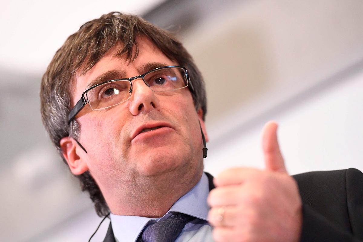 Puigdemont é acusado de rebelião pela Espanha | JONATHAN NACKSTRAND/AFP