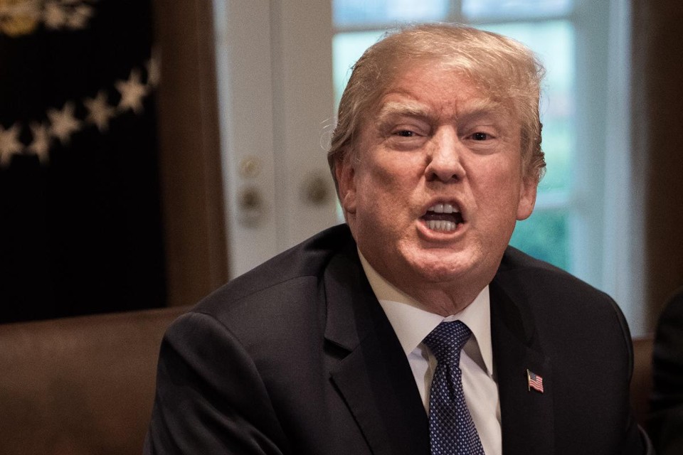 Ao invés de ir à cúpula, Trump decidiu ficar nos Estados Unidos para supervisionar a situção na Síria | NICHOLAS KAMM/
AFP