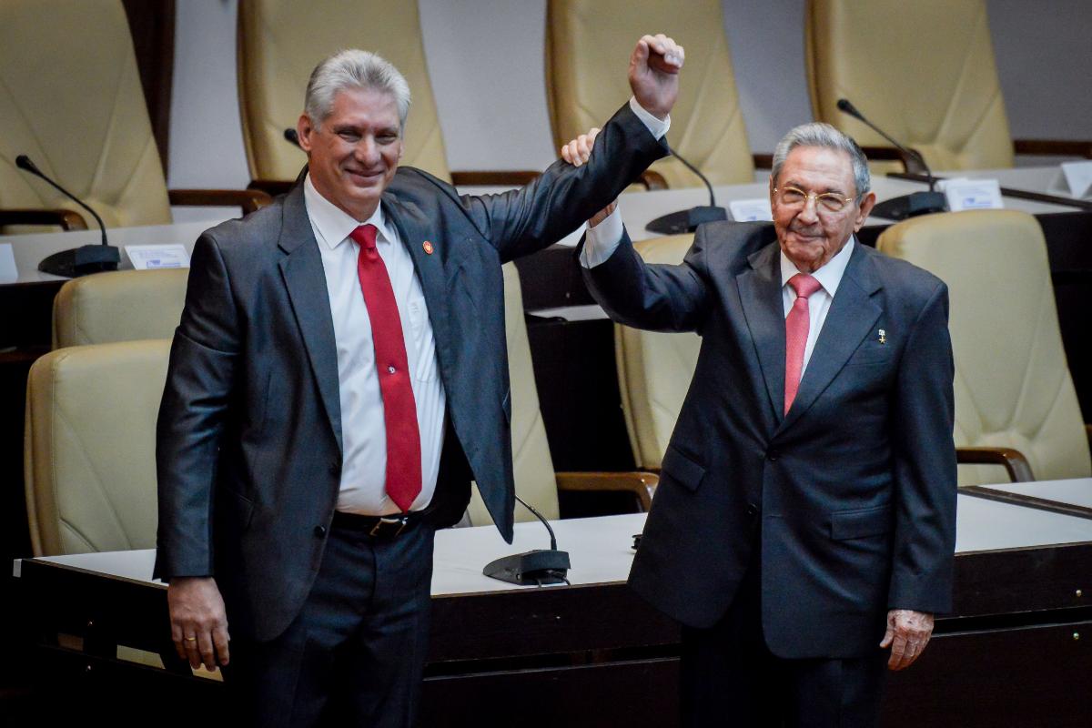 Míguel Díaz-Canel foi eleito como sucessor de Raúl Castro nesta quinta-feira (19) | ADALBERTO ROQUE/AFP