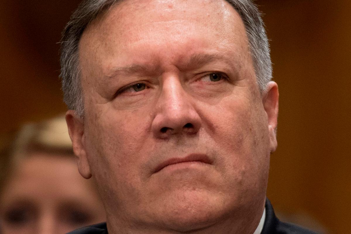 A indicação de Pompeo foi confirmada por 57 a 42 votos | JIM WATSON/AFP