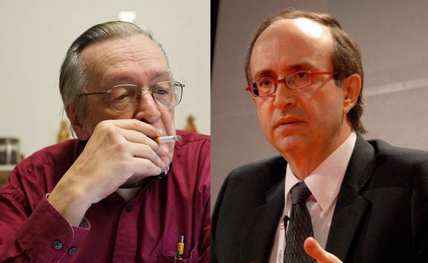 Olavo de Carvalho e Reinaldo Azevedo: excessos | Reprodução/