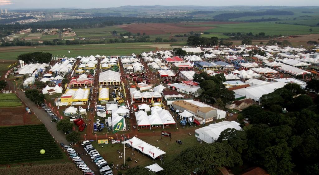 Agrishow é realizada em Ribeirão Preto, no interior de São Paulo.