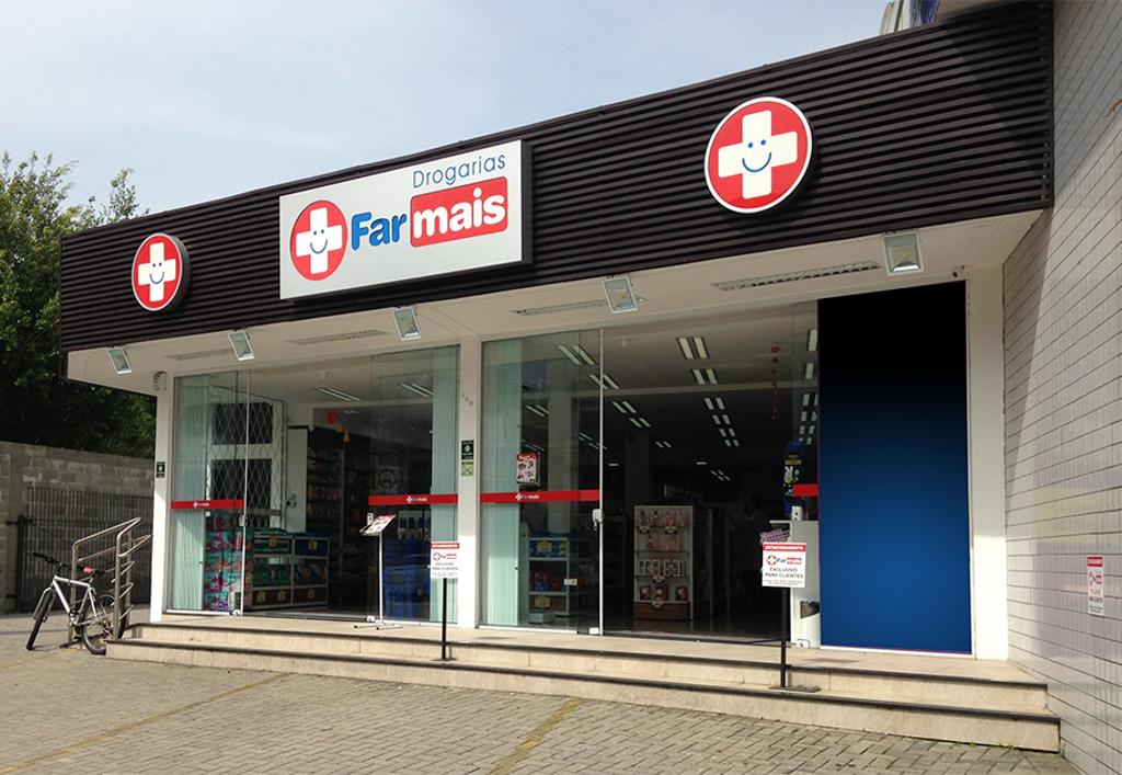 Fachada de uma unidade da Farmais. | Farmais/Divulgação