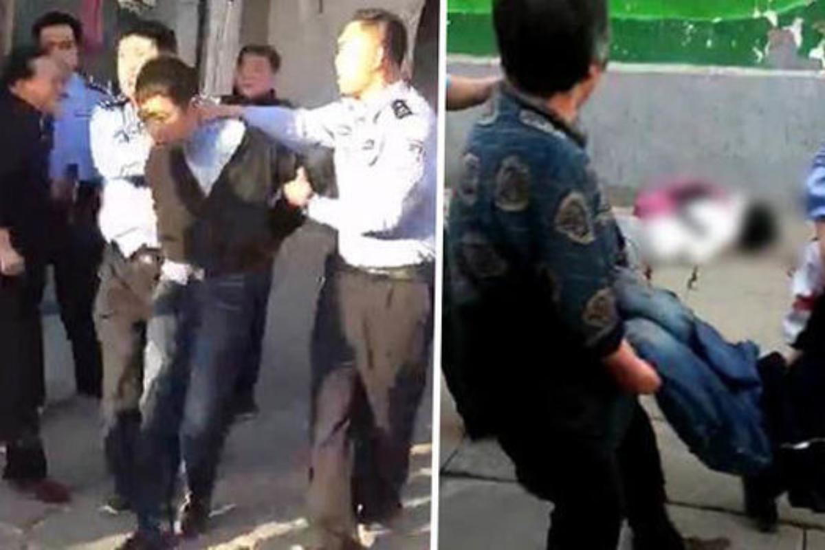 Imagens do criminoso foram divulgadas nas redes sociais da China | Reprodução