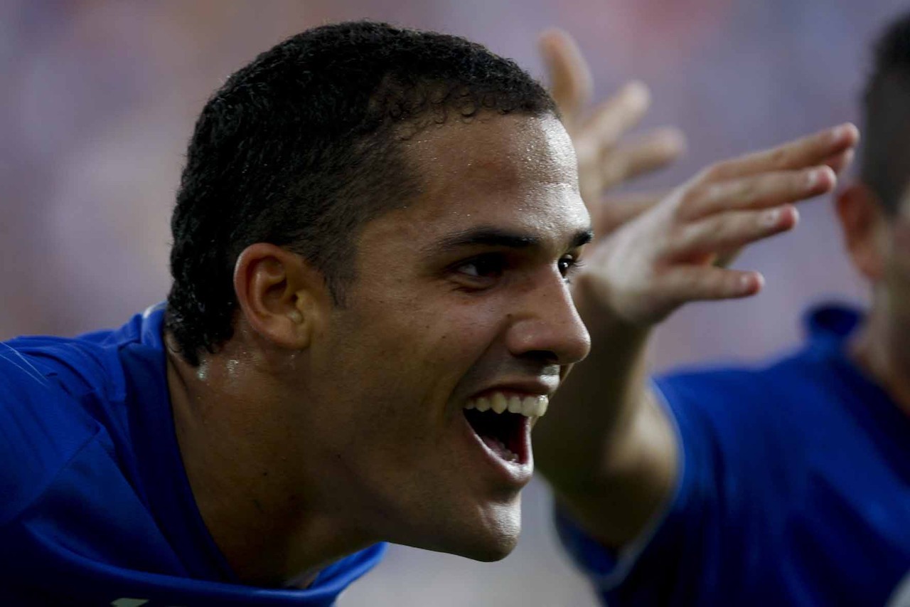 . O atacante Anselmo Ramon, 29 anos, é a novidade na lista tricolor. | /Divulgação Cruzeiro.