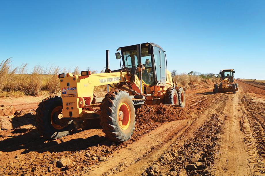 Em cinco anos, mais de 800 km de estradas vicinais foram recuperados pelos produtores rurais na Bahia | Divulgação/Abapa