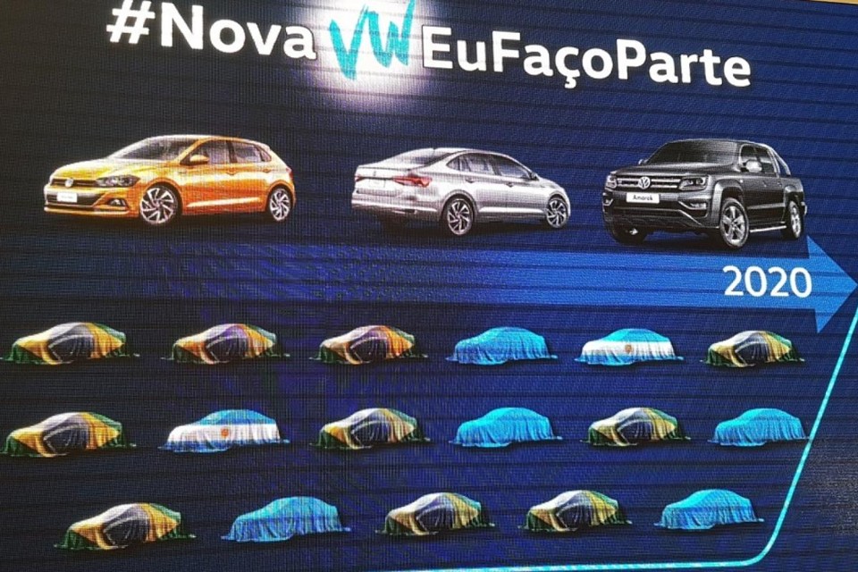 O pacote de novidades da VW contempla 20 lançamentos até 2020. São 13 produzidos no Brasil, 5 importados e 2 vindos da Argentina. | Renyere TrovãoGazeta do Povo