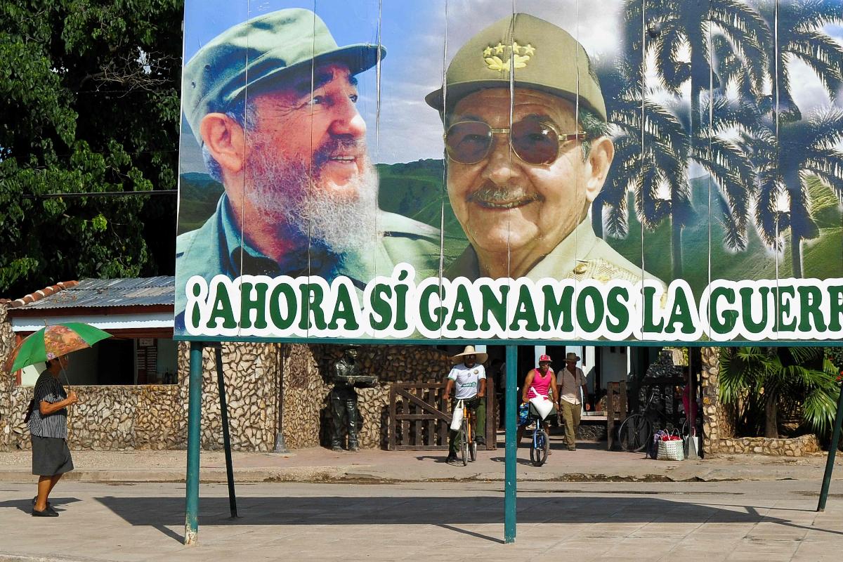 A partir de 19 de abril, Raúl Castro – irmão mais novo de Fidel, que morreu em 2016 – dará lugar para Miguel Díaz-Canel como presidente cubano | YAMIL LAGEAFP