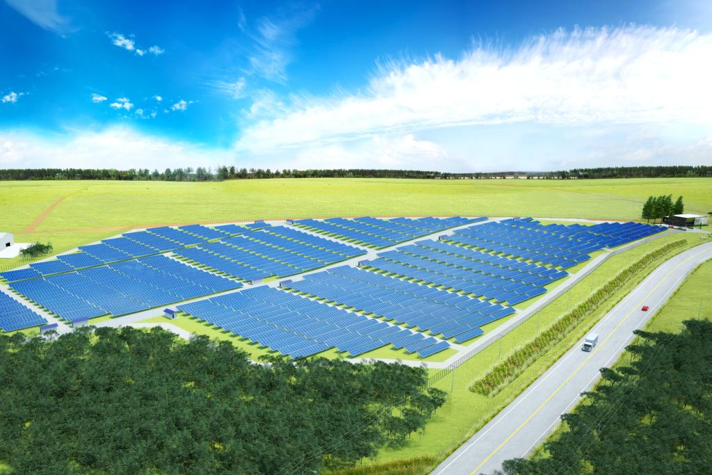 Projeto da usina fotovoltaica de Palmeira-PR. | FAAD Consultoria/Divulgação