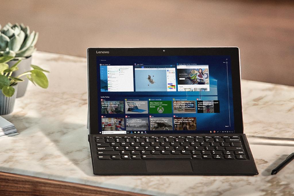 Linha do Tempo em notebook com Windows 10. | Microsoft/Divulgação