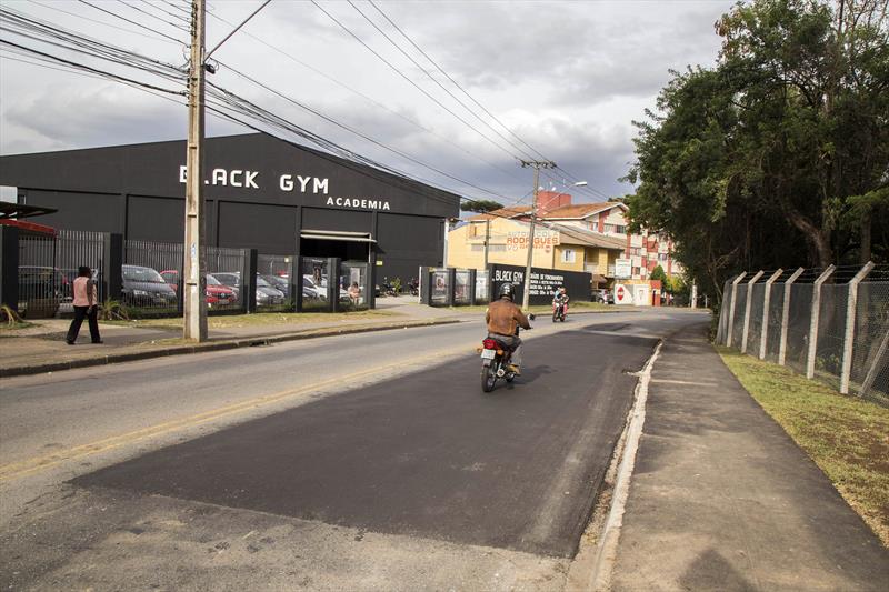 A Rua João Dembinski foi liberada para tráfego de veículos nesta quarta-feira (16) | Divulgação/Prefeitura
