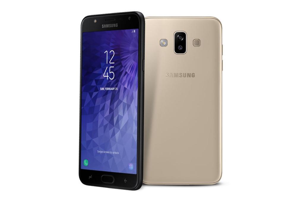 O recém-lançado Galaxy J7 Duo. | Samsung/Divulgação
